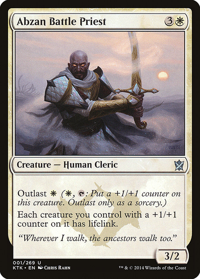 Abzan Battle Priest [Khans of Tarkir] 