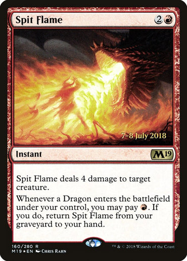 Spit Flame [Core Set 2019 Prerelease Promos] 