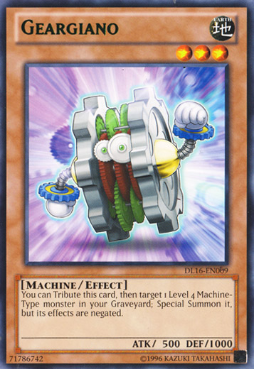 Geargiano (Green) [DL16-EN009] Rare 