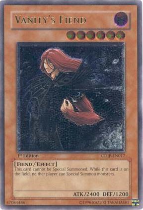 Vanity's Fiend [CDIP-EN017] Ultimate Rare 