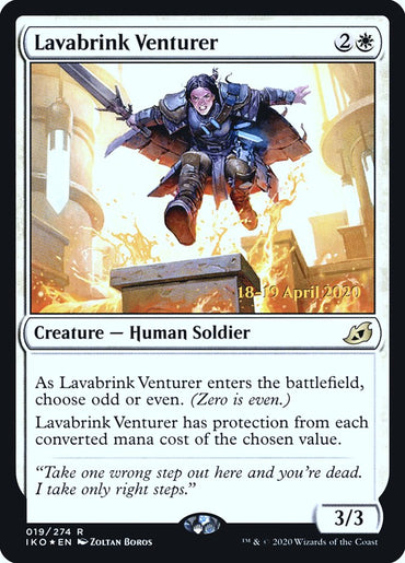 Lavabrink Venturer [Ikoria: Lair of Behemoths Prerelease Promos] 