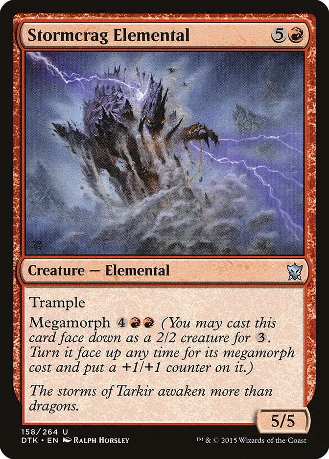 Stormcrag Elemental [Dragons of Tarkir] 