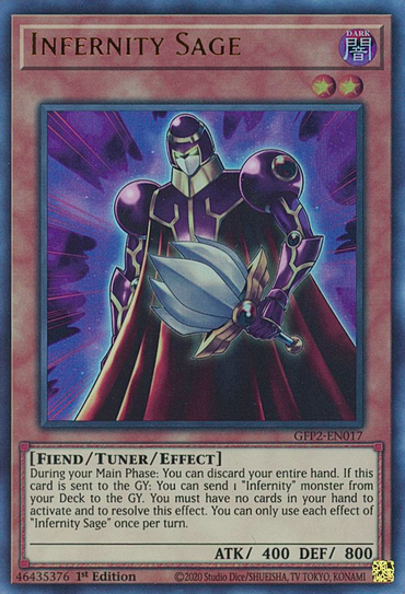 Infernity Sage [GFP2-EN017] Ultra Rare 