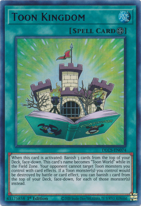 Toon Kingdom (Purple) [DLCS-EN074] Ultra Rare 