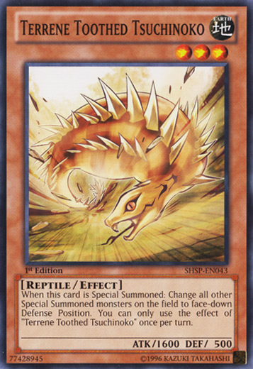 Terrene Toothed Tsuchinoko [SHSP-EN043] Common 