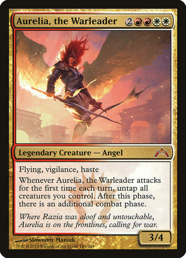 Aurelia, the Warleader [Gatecrash] 