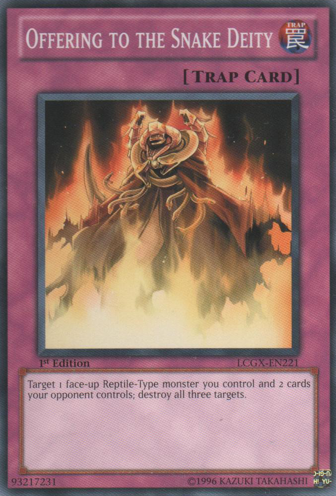 Offering to the Snake Deity [LCGX-EN221] Common 