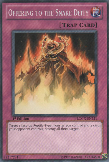 Offering to the Snake Deity [LCGX-EN221] Common 